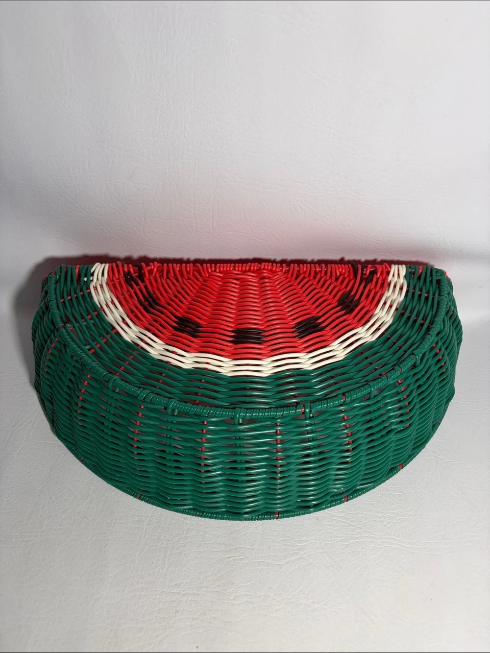 CIroa Hello Summer Resin Watermelon Slice Serving Basket
